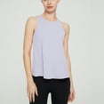 thumbnail image 2 of Timegard Camisoles d'Entraînement pour Femmes Col Rond Chandails de Course Athlétiques Décontractés Couleur Unie Sans Manches, 2 of 7