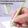 thumbnail image 4 of RRJ 5 Pack Retractable Ballpoint Pens, Quick Drying 0.5mm Black Ink Pens, Smooth Writing Pens for Study Exams Office Home, Large Capacity 5ml Ink Pens, Click Button Pens for Study Professionals, 4 of 6