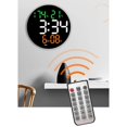 thumbnail image 4 of Wall Clock USB Powered Clock home Decoration Wall Digital Clock for Living Room Mixed Light, 4 of 8