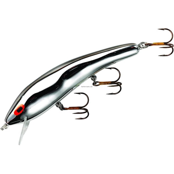 Cotton Cordell C8504 Ripplin' Red Fin 4 1/2", 3/8 oz, Chrome/Blackback, Floating