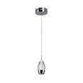 thumbnail image 1 of CWI Lighting 1 Light Down Mini Pendant with Chrome finish, 1 of 4