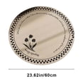 thumbnail image 3 of Tyidzon Door Mat Round Carpet Living Room Coffee Table Blanket Bedroom Bedside Blanket Cloakroom Rocking Chair Floor Mat, 3 of 6