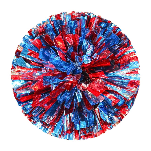 2PCS Cheerleading Handheld Colorful Flowers Sports Activities Performance Cheering Supplies Colorful Lightweight Finger Ring Buckle Design Off