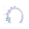 thumbnail image 4 of Holiday Time 95"Lighted Glitter Mesh Arch with Prismatic Snowflakes, 4 of 4