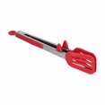 thumbnail image 3 of Pince à Spatule, Pince de Cuisson Durable Pratique Sûre pour Tourner et Transporter les Aliments pour Outil de Cuisson 12 Po Support Rouge, 3 of 8