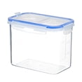 thumbnail image 2 of Clear Airtight Food Storage Container With Lids, Plastic Dry Food Canisters For Kitchen Pantry Organization, Dishwasher Safe Food Storage Containers for Flour Rice Snacks Pasta, 2 of 6