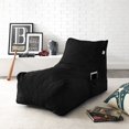 thumbnail image 1 of Loungie Canapé en Mousse à Mémoire de Forme Nylon Intérieur/extérieur Auto-Expansible Résistant à l'Eau, Noir, 1 of 9