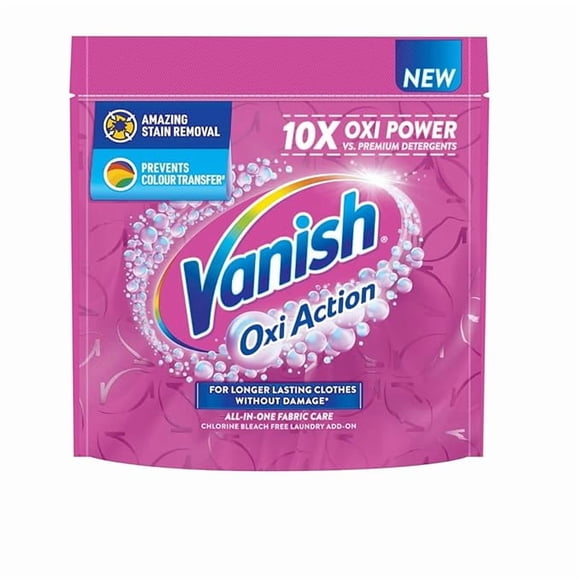 Vanish All in One Powder Detergent Booster - 100 g | Removes Stains, Whitens Whites and Brightens Colors