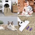 thumbnail image 4 of Braided Runner Rug – 2x6ft, Machine Washable, Non-Slip, Mark Resistant Carpet for Hallway, Entryway, Bedroom, Kitchen, Modern Farmhouse Weave – Beige, USA, 4 of 8