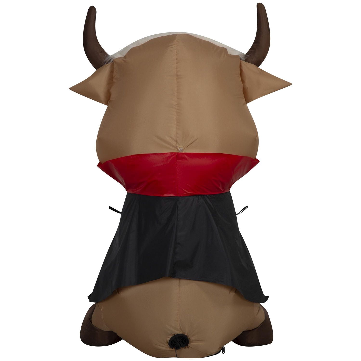 Airblown Yard Inflatables Halloween Light Mixed Media Baby Highlander Cow with Cape SM