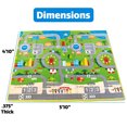 thumbnail image 2 of Hape E8372 Grand Tapis de Jeu Réversible à 2 Côtés pour Bébé Unisexe, 2 of 6