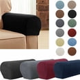 thumbnail image 1 of Ensemble de 2 Housses d'Accoudoirs Extensibles Housses d'Accoudoirs pour Chaises Canapé Sofa Fauteuils Housses pour Fauteuil Inclinable Sofa, 1 of 7