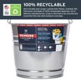 thumbnail image 4 of Behrens BEHRENS-1210GS 1210GS 10-Quart Galvanized Steel Pail, 4 of 4