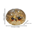thumbnail image 3 of Glitter Dumpling Squishy Mystery Box, Bao Bun Squishy Toy with Box, Jumbo Stress Relief Sensory Fidget Toy for Adults, Soft Squeeze Anxiety Relief Ball, Gold, 3 of 5