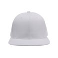 thumbnail image 2 of Top Headwear Casquette à Visière Plate Ajustable à Bouton-Pression - Blanc, 2 of 2
