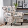 thumbnail image 1 of Roseville Fauteuil Club en Tissu à Motif Floral, 1 of 5