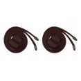 thumbnail image 3 of Decodeary Leather Drawstring Replacement Strap for Bucket Handbag Bag Coffee 2Set, 3 of 6