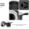 thumbnail image 3 of YOSADIER 2Pcs Pressure Cooker Exhaust Valve Black Plastic for Electric Pressure Cooker Accessories, 3 of 8