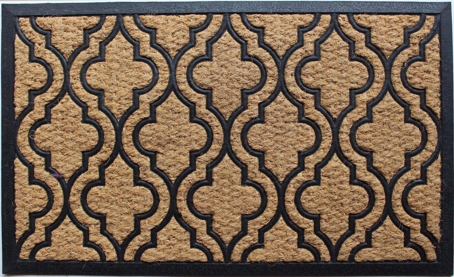 Tapis d’entrée en fibre de coco et caoutchouc Mainstays