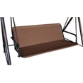 thumbnail image 1 of CUITING Housse de Siège de Balançoire de Patio J&C de Remplacement 600D Housse de Coussin de Balançoire Robuste Support de Siège de Balançoire d'Extérieur Imperméable Résistante à la Décoloration pour Balançoire 3 Places Housses de Balançoire Durables pour Cadre (63x22x, 1 of 7