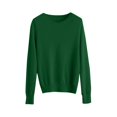 thumbnail image 5 of ManxiVoo Chandail à Capuche Tricoté à Manches Longues et Col Rond pour Femmes pour Automne Hiver Tenue Décontractée Taille TG Vert Armée, 5 of 5