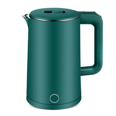 Bouilloire Électrique, Bouilloire Électrique, Enveloppée Intégrée, Bouilloire Électrique 2,3 L en Acier Inoxydable à Double Couche Anti-Éclaboussures avec Arrêt Automatique, Bouilloire Électrique pour la Maison