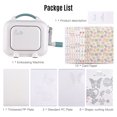thumbnail image 3 of Die Cutting & Embossing Machine Portable Manua Paper Cutter Card Making Supplies for Arts Crafts Paper Scrapbooking Cardmaking Fabric DIY Kits Home Decor, 3 of 7