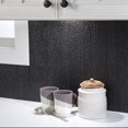 thumbnail image 4 of FASÄDE Hammered Decorative Vinyl Backsplash Panel in Brushed Onyx (6X6 Inch Sample), 4 of 5