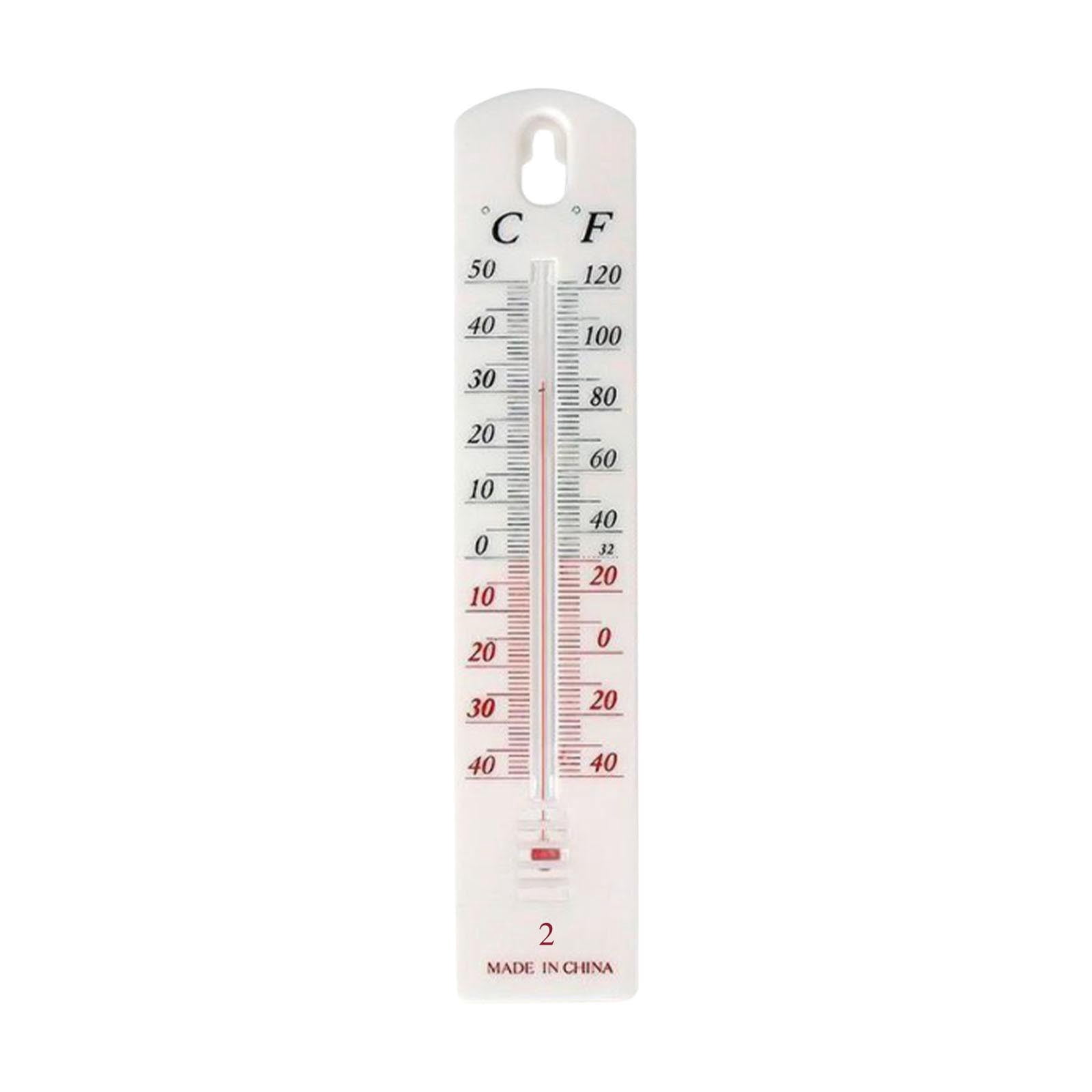 Wall Thermometer Indoor Humidity Meter, Household Wall Mounted Humidity Meter, Atmospheric Thermometer, Agricultural Vegetable Greenhouse Breeding Thermometer Greenhouse Thermometer and Humidity