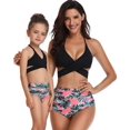 thumbnail image 2 of Girls Swimsuit High Waisted Two Pieces Bikini Set Swimwear Bathing Suits, 2 of 7