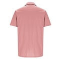 thumbnail image 2 of Polos pour Hommes avec Poche Manches Courtes Légers Chemise Cargo à Boutons à Col Chemises de Plein Air Pêche Randonnée Voyage, 2 of 4