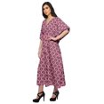 thumbnail image 2 of Moomaya Kaftan pour Femmes, Tenue d'Intérieur de Vacances, Robe Maxi, Robe Africaine pour Femmes - XS-M, 2 of 6
