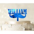 thumbnail image 1 of Custom Name Cake Topper Personalized Mirror Cake Topper Color Option Available 5-7 Inches Wide, 1 of 1