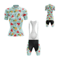 thumbnail image 1 of Watermelon/Pineapple Women's Cycling Kit - XXS, 1 of 5