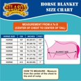 thumbnail image 2 of Hilason Drap de Pluie Imperméable 1200D pour Chevaux Vert, 2 of 5