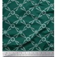 thumbnail image 1 of Soimoi polyester Crepe Fabric Dots & Circle Geometric Print Fabric by the Yard 42 Inch Wide, 1 of 5