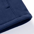 thumbnail image 3 of PEONAVET Mens Jacket Men's Solid Color Pocket Zipper Cardigan Long Sleeved Stand Up Collar Wool Jacket, 3 of 8