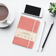 thumbnail image 4 of A6 Leather Journal Notebook with 160 Lined Pages, Hardcover Bound, 100gsm No-Bleed Paper & Inner Pocket - Perfect for Writing, Travel, and Gift Giving, 4 of 6