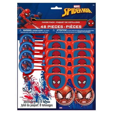 Lot de faveurs Spider-Man, 48 ct