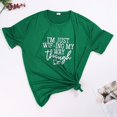 thumbnail image 2 of AMERTEER T-Shirts à Col Rond pour Femmes, Mode, Imprimés, Grande Taille, Manches Courtes, T-shirt Graphique, Hauts T-shirt pour Femmes, 2 of 6