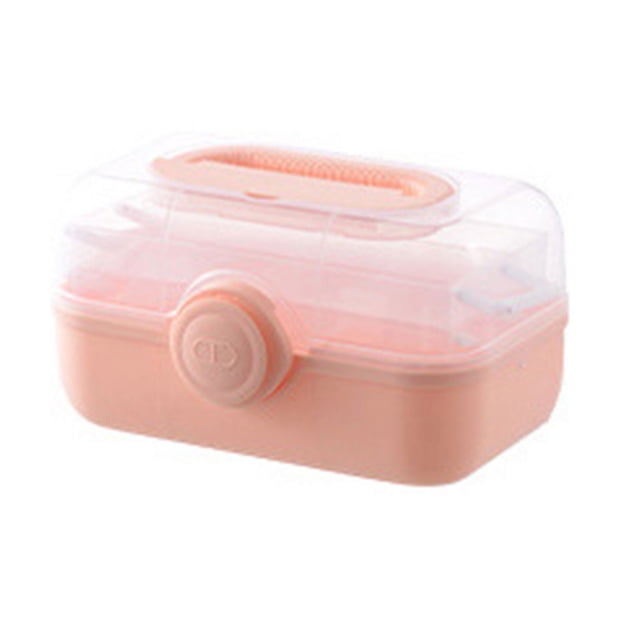 Box Medicine Storage Box Plastic Multi Layer Large Capacity Medicine Cabinet for Household