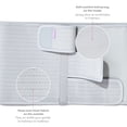 thumbnail image 2 of Frida Mom - Postpartum Abdominal Support Binder Belly Binder Postpartum Recovery, for Natural Delivery & C-Section Recovery, 9" High Adjustable Compression Wrap, 2 of 7