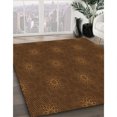 thumbnail image 3 of Ahgly Tapis Rectangulaire Lavable en Machine Intérieur Transitionnel Acajou Brun, 6 Pieds x 9 Pieds, 3 of 7