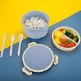 thumbnail image 1 of Lunchbox Student Lunchbox Leak-proof Lunchbox For Students Household Double Lid Soup Bowl Lunchbox Mom's Choice Student Lunch Box, 1 of 6
