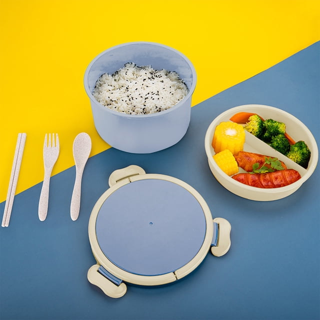 Lunchbox Student Lunchbox Leak-proof Lunchbox For Students Household Double Lid Soup Bowl Lunchbox Mom's Choice Student Lunch Box