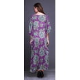 thumbnail image 4 of Bimba Kaftan de Plage Floral, Paréo de Bikini, Robe Maxi pour Femmes, Long Caftan-S-L, 4 of 5