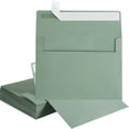 thumbnail image 1 of Trendy Tool Kit for Home, [ Sense Full] Western Green Envelope Set Self Adhesive Release Glue Invitation Letter Business Letter Paper Wedding Invitation Creative Stationery Box, 1 of 4
