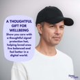 thumbnail image 4 of Radiation Shielding Anti EMF Cap, 5G and RF Blocking Unisex Hat, Lab tested, Developed in Canada, Navy Blue Colour, 4 of 4