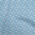 thumbnail image 1 of oneOone Cotton Poplin Light Blue Fabric Beach Sewing Craft Projects Fabric Prints By Yard 42 Inch Wide, 1 of 4