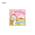 thumbnail image 2 of SASHENHG Easter Themed Disposable Tableware For Parties Including Bunny Shaped Egg Plates Paper Cups Napkins And Tablecloths Suitable For Everyday Use And Parties, 2 of 6